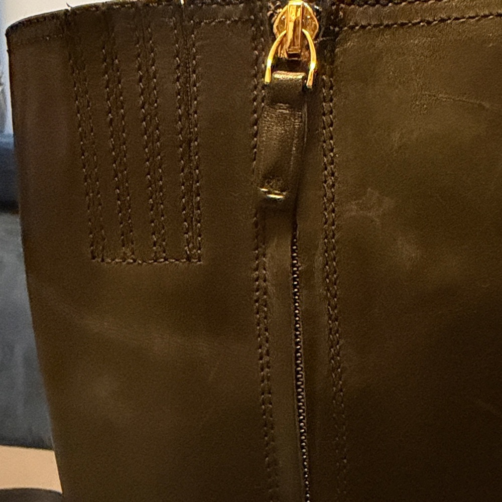 Ralph Lauren Women's Brittaney Leather Riding Boots - Picture 7 of 13